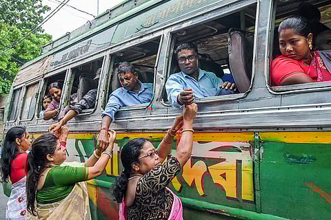 Raksha Bandhan celebration in Nadia